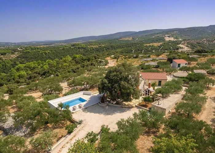 Dubrava Peaceful Getaway In An Olive Grove With Heated Pool Villa