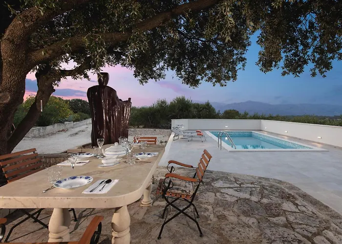 Dubrava Peaceful Getaway In An Olive Grove With Heated Pool *