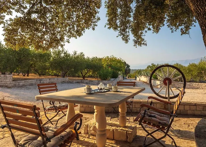 Dubrava Peaceful Getaway In An Olive Grove With Heated Pool